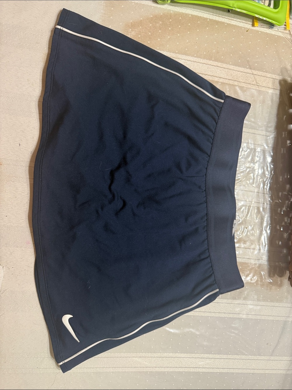 Nike Navy and White Athletic Skort